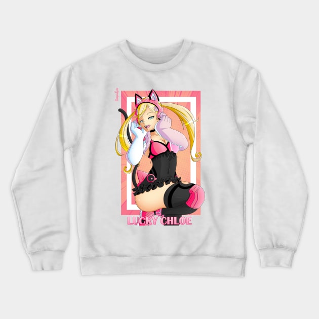 Lucky Chloe Crewneck Sweatshirt by SenpaiLove